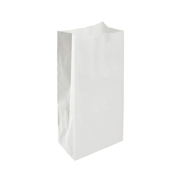 12 lb White Paper Bag, 500/cs - 1012120