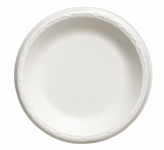 9" Heavy Laminated Foam Plate, 500/cs - 4259920
