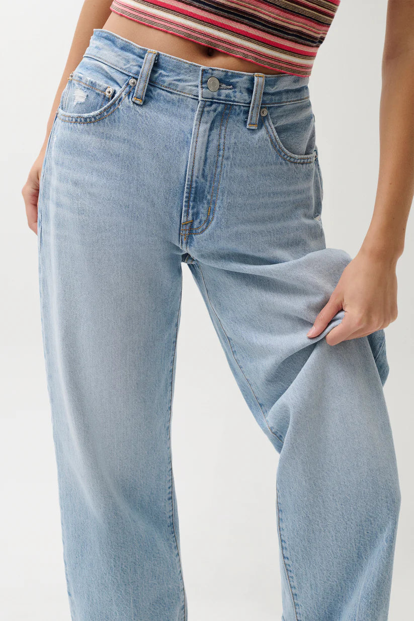 PISTOLA Donny Rolled Hem Boyfriend Jeans