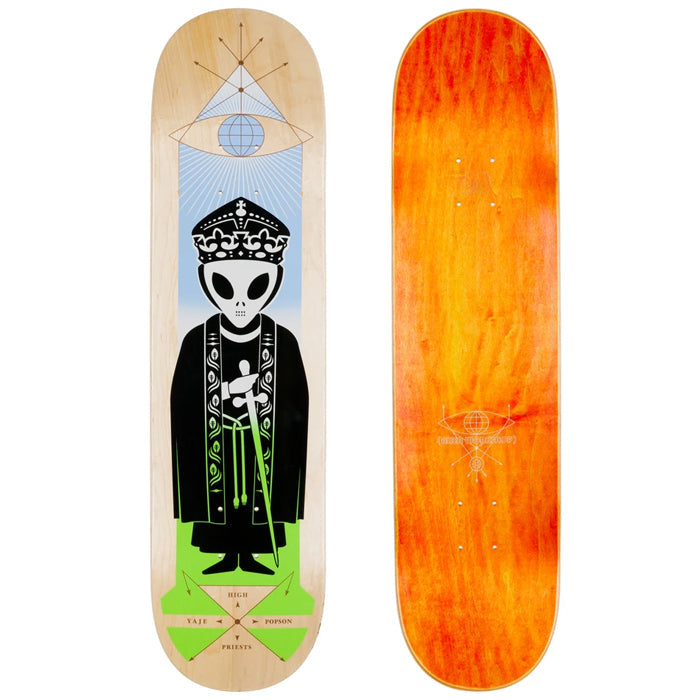 ALIEN WORKSHOP DECK YAJE POPSON HIGH PRIEST 8.0"