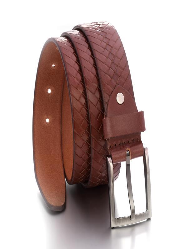 Brown Criss Cross Belt