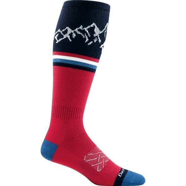 DARN TOUGH ALPENGLOW OTC LIGHTWEIGHT MENS SNOW SOCK