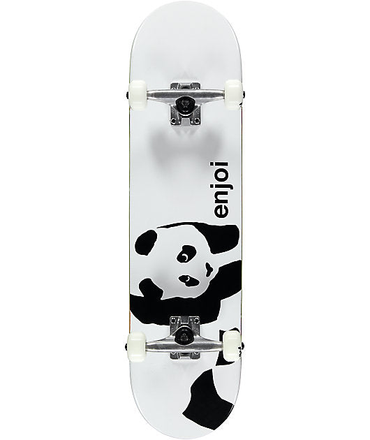 ENJOI WHITEY PANDA SKATEBOARD COMPLETE 7.75"