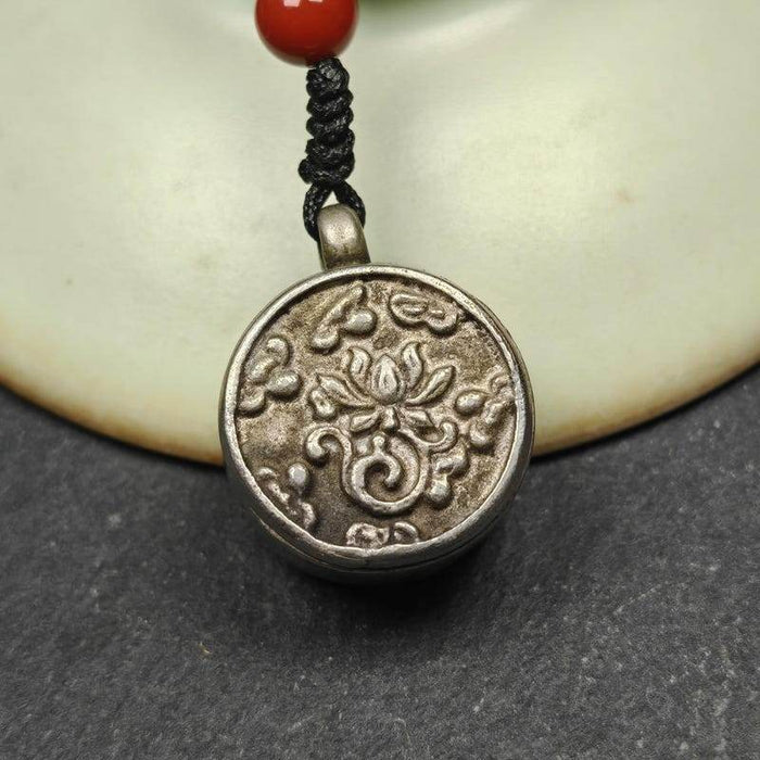 Gau Ghau Shrine, Altar Amulet Pendant - Tibetan Buddhist amulet, view 8