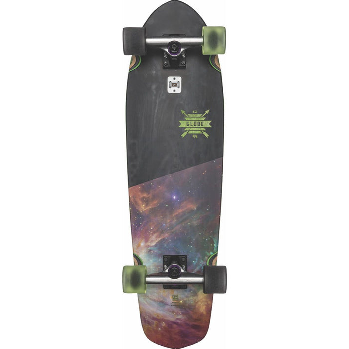 GLOBE BIG BLAZER DARKSIDE CRUISER SKATEBOARD COMPLETE 32"
