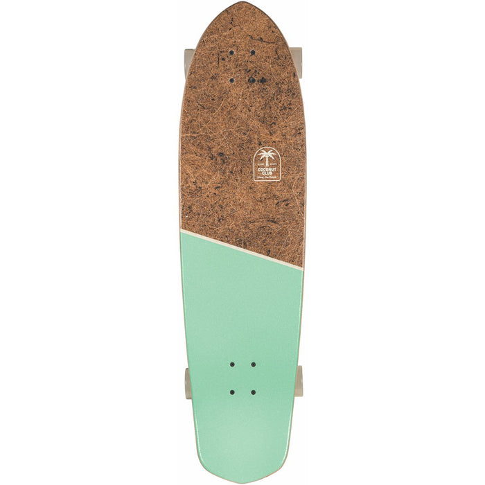 GLOBE BLAZER XL COCONUT/LIME CRUISER SKATEBOARD COMPLETE 36.25"