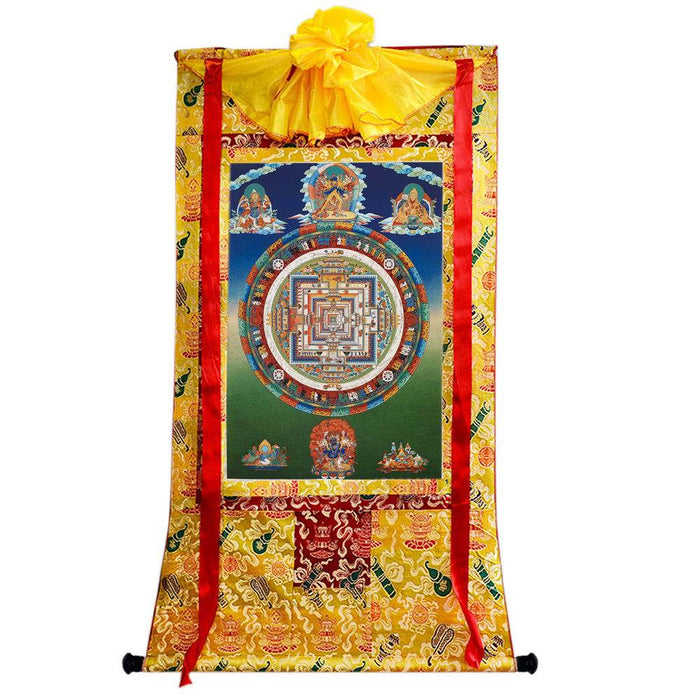 Kalacakravajra Mandala Image - Tibetan thangka painting, view 8