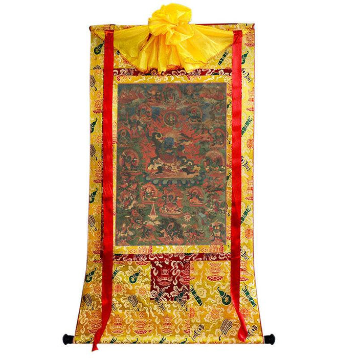 Legden Mahakala Image - Tibetan thangka painting, view 8