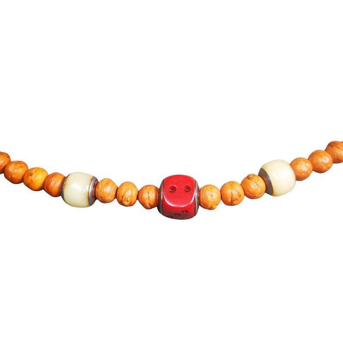 Mala Spacer Bead,Yak Bone Dice Marker Beads - Tibetan Buddhist mala beads, view 8