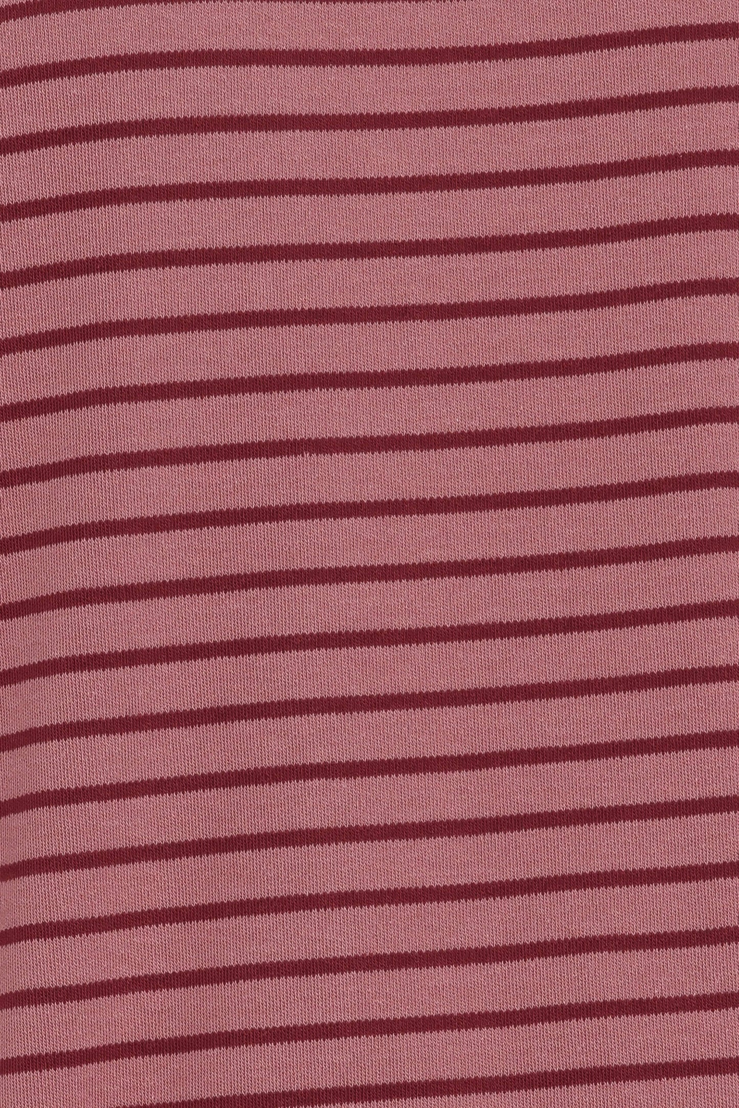 Wilda Oversized Tee - Pink Red Stripe