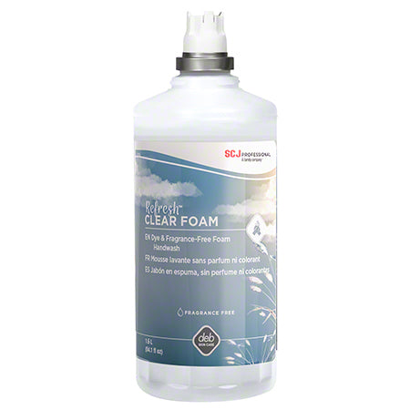 SC Johnson - Refresh™ Clear Foam Hand Wash 1.6 L, 4/Cs - DEB-CLR16LC