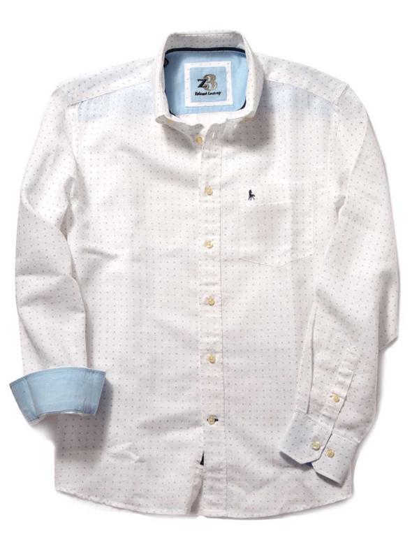 Seychelles White Printed Blended Shirt