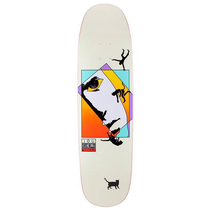 WELCOME DECK CHRIS MILLER FACES ON CATBLOOD 8.75"