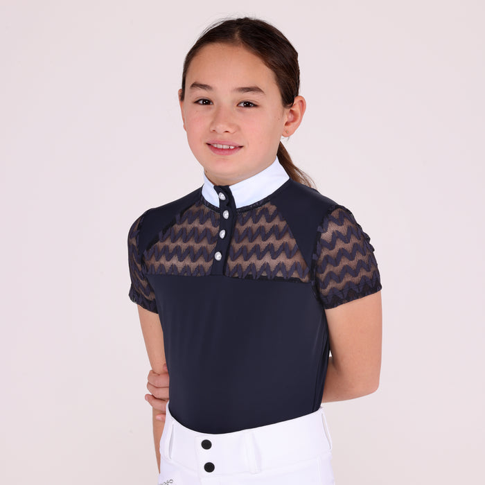10910 - Aubrion Optima VX Show Shirt - Young Rider