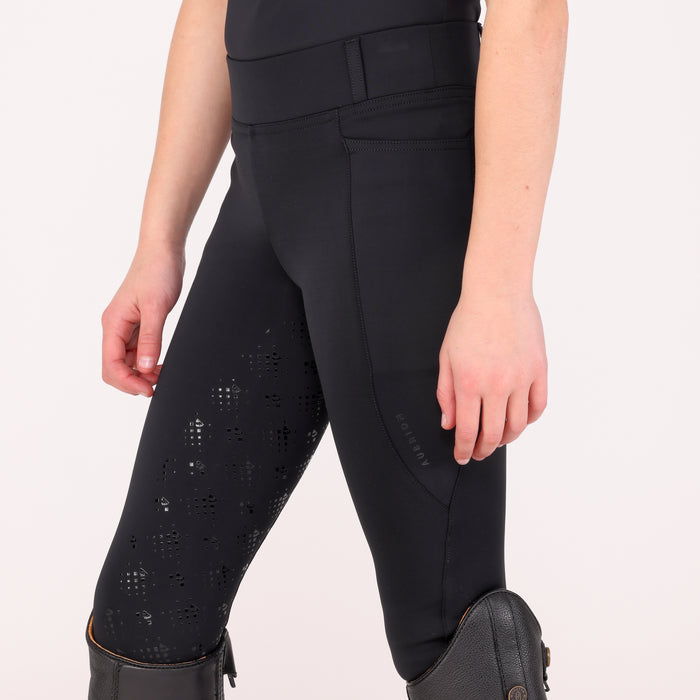 10919 - Aubrion Optima LX Riding Tights - Young Rider