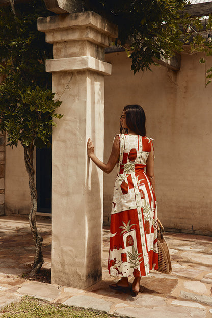 Mira Dress - Palma Vista