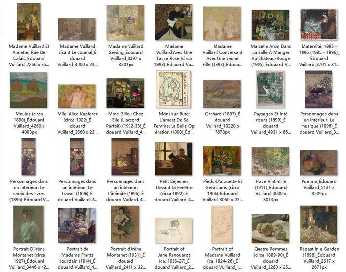 150 Painting Images by Édouard Vuillard French, 1868-1940 - Tibetan Buddhist thangka, view 4