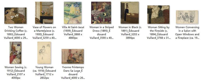 150 Painting Images by Édouard Vuillard French, 1868-1940 - Tibetan Buddhist thangka, view 6