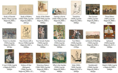 169 Painting Images by Cyprián Majerník Slovak, 1909 - 1945 - Tibetan Buddhist thangka, view 6