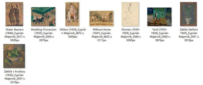 169 Painting Images by Cyprián Majerník Slovak, 1909 - 1945 - Tibetan Buddhist thangka, view 7