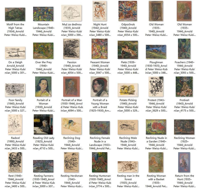 191 Painting Images by Arnold Peter Weisz-Kubínčan Slovak, 1898 - 1944 - Tibetan Buddhist thangka, view 4