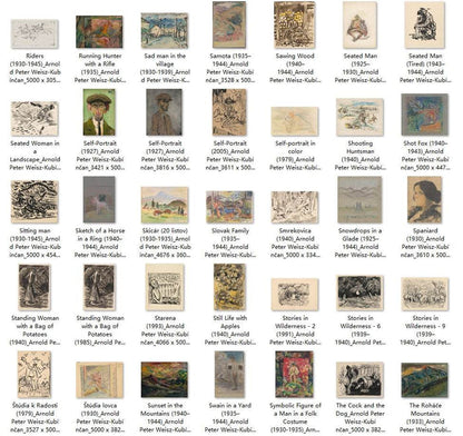 191 Painting Images by Arnold Peter Weisz-Kubínčan Slovak, 1898 - 1944 - Tibetan Buddhist thangka, view 5