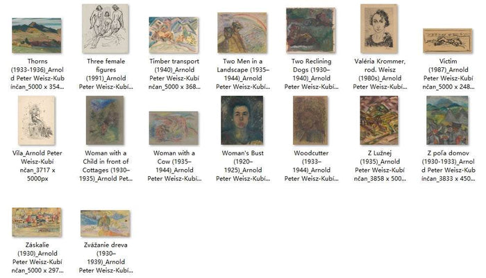 191 Painting Images by Arnold Peter Weisz-Kubínčan Slovak, 1898 - 1944 - Tibetan Buddhist thangka, view 6
