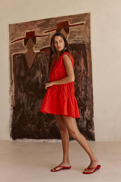 Joslin Dress - Red