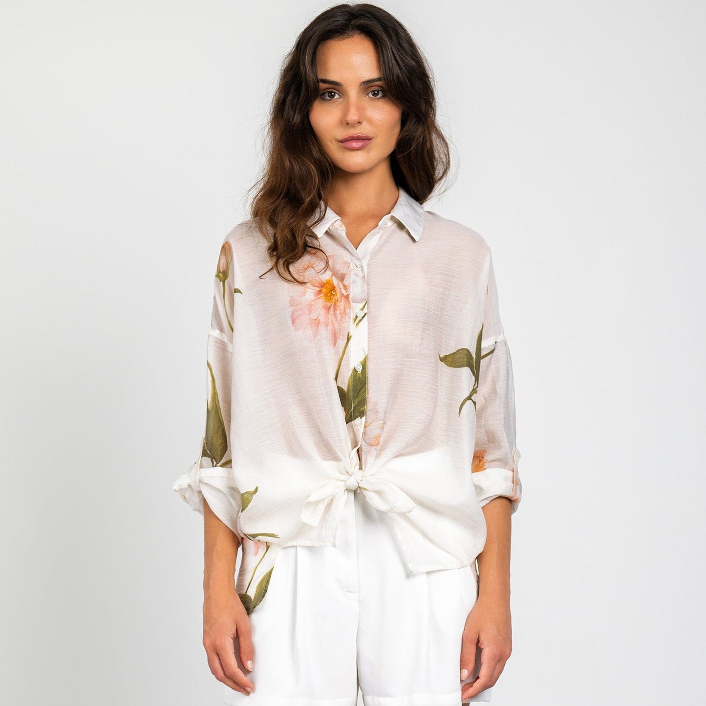 Lavender Brown Luciana Top