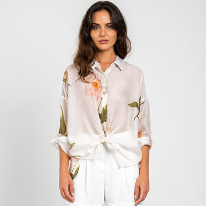Lavender Brown Luciana Top