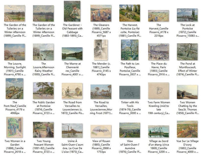 213 Painting Images by Camille Pissarro French, 1830-1903 - Tibetan Buddhist thangka, view 6
