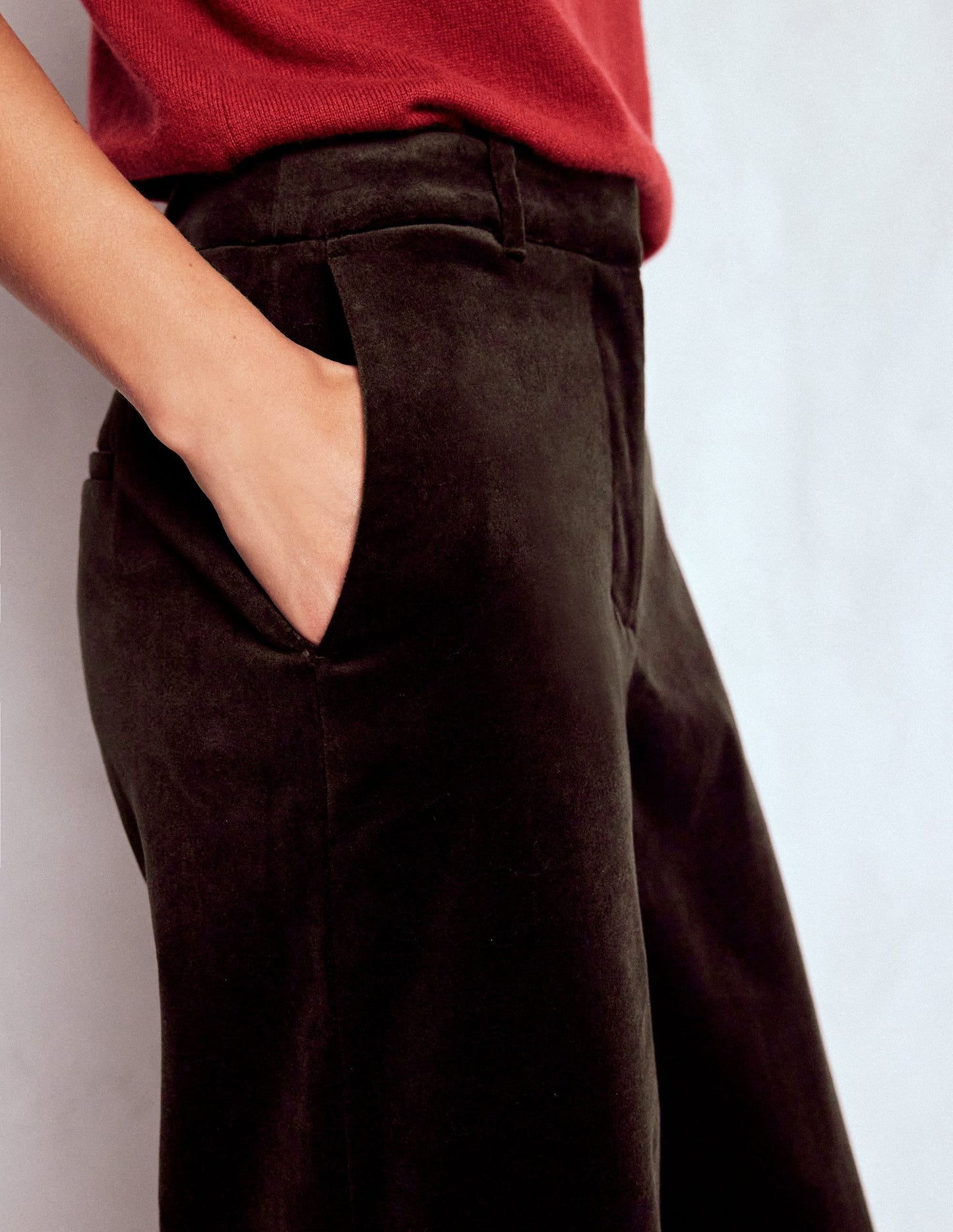 Belgravia Tailored Pants-Espresso