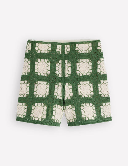 Crochet Shorts-Multi