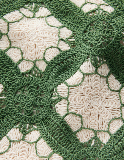 Crochet Shorts-Multi