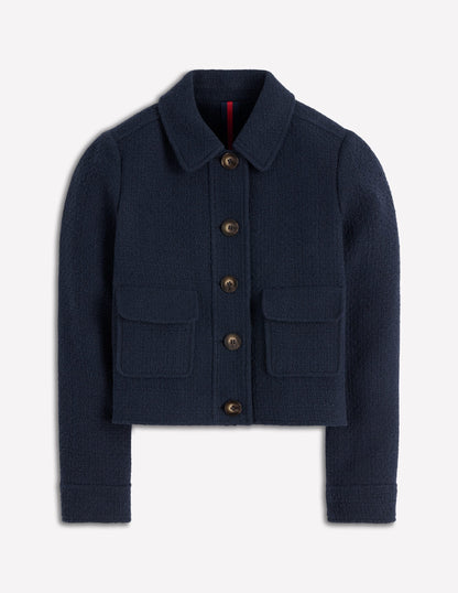 Lisburn Patch Pocket Jacket-Navy