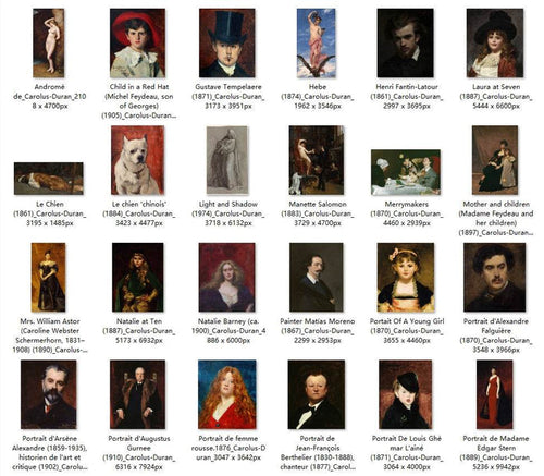 41 Painting Images by Carolus-Duran French, 1837 - 1917 - Tibetan Buddhist thangka, front view