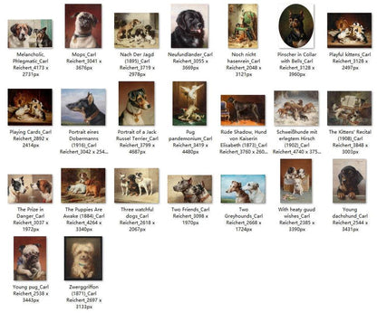 51 Painting Images by Carl Reichert Austrian, 1836-1918 - Tibetan Buddhist thangka, detailed view
