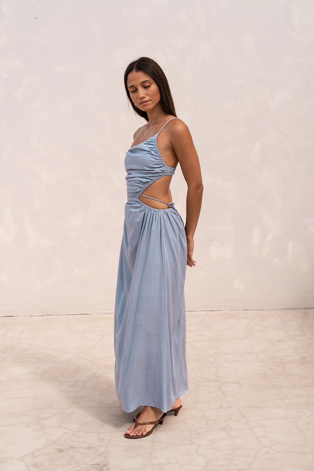 Mahya Dress - Blue