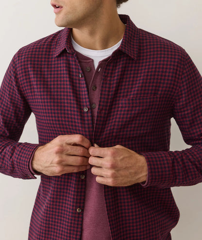 Marine Layer Tahoe Flannel Shirt