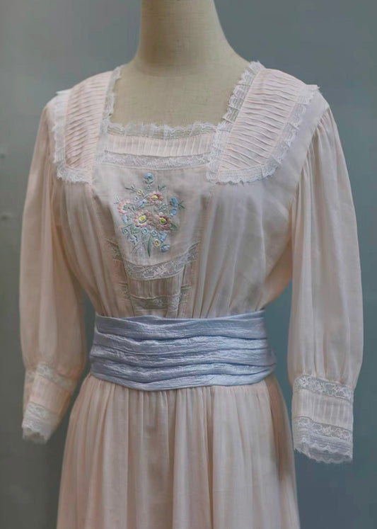 Embroidery love dress