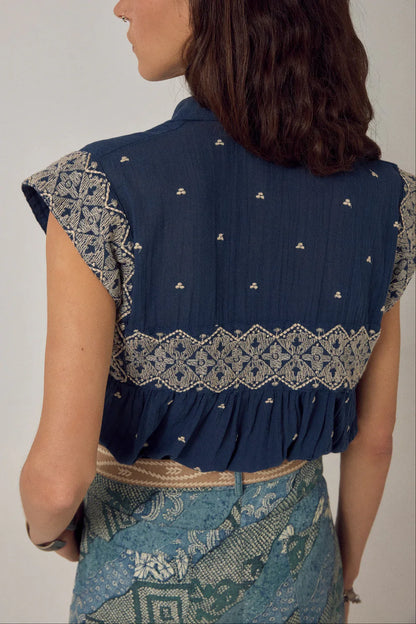 Maison Hotel Karina Sleeveless Shirt