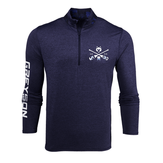 H.S. Crossed Paddles Guide Sport Quarter-Zip