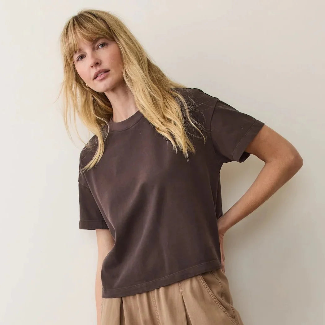 Marine Layer Luxe Sueded Tee