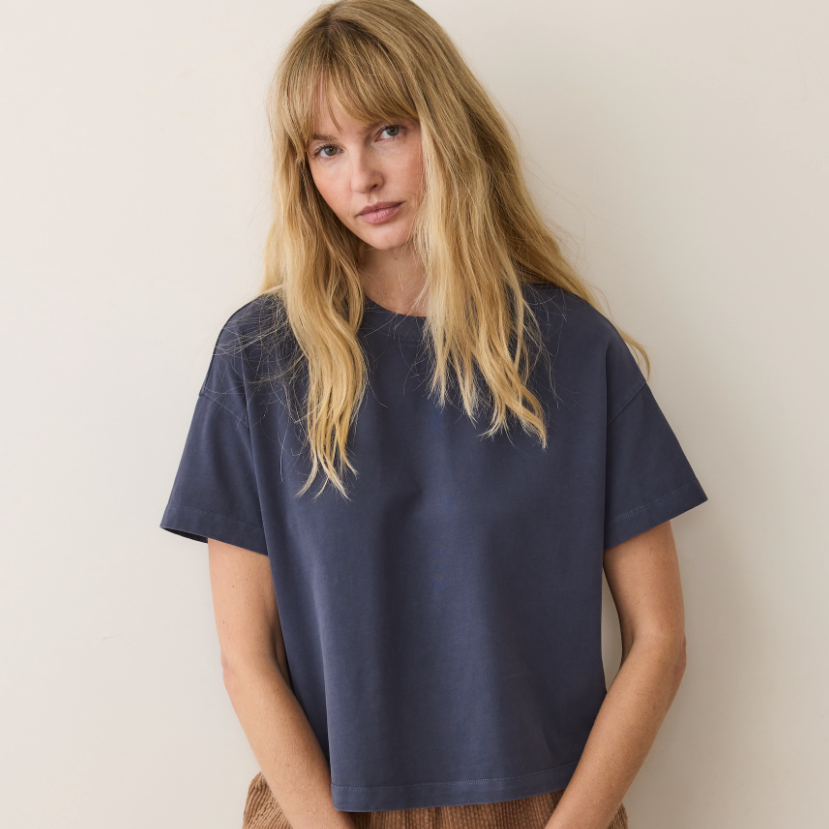 Marine Layer Luxe Sueded Tee