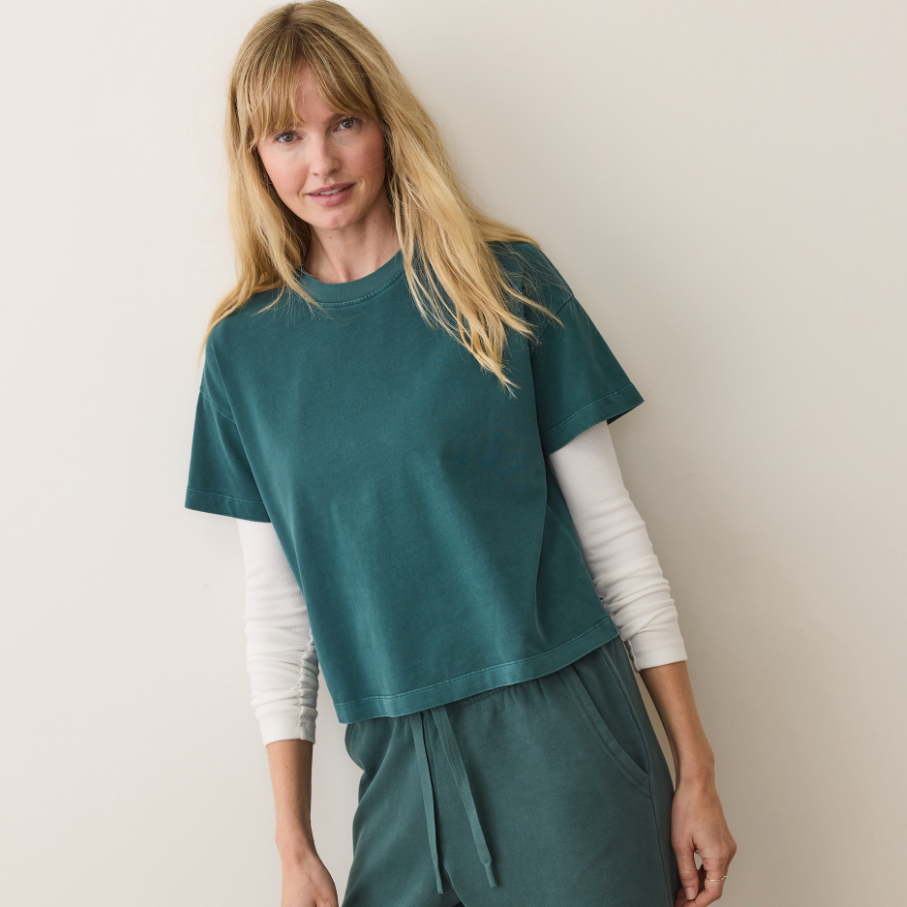 Marine Layer Luxe Sueded Tee