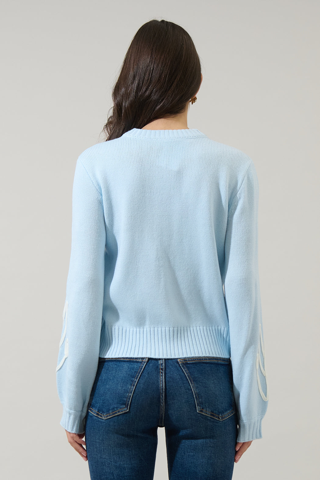 Celestial Floral Embroidered Sweater