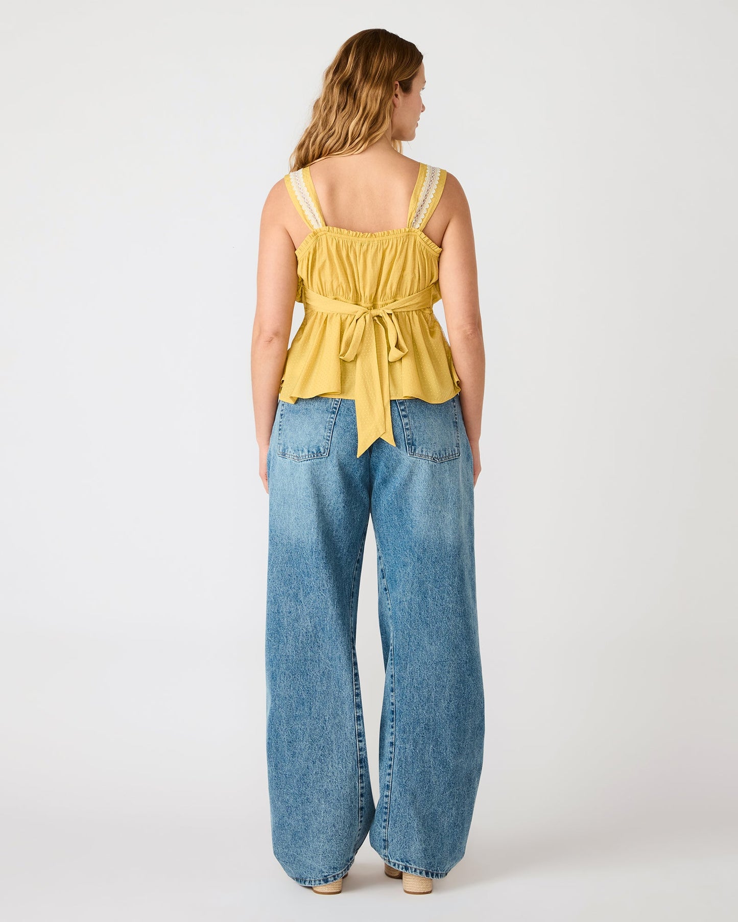 CINTHIA TOP GOLDEN LIME