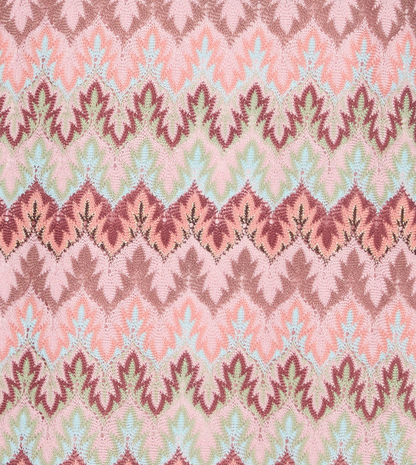 The Lisandra Dress - Pink Multi Smooth Shimmer Knit