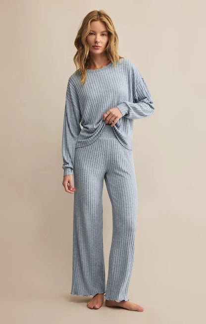 Dawn Smocked Rib Pant