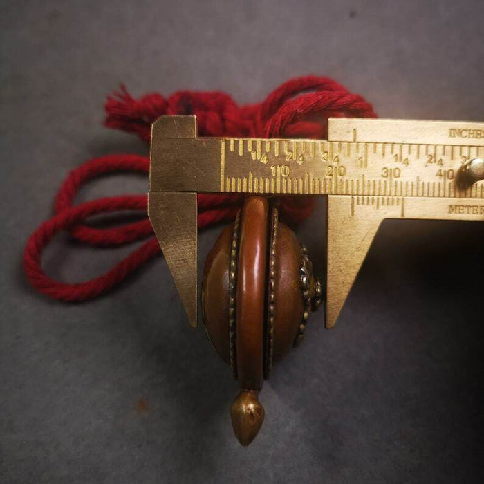 Acient Gau Ghau Shrine, Tibetan Buddhist Altar Amulet Pendant - Tibetan Buddhist amulet, view 7
